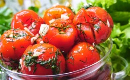 Recettes de tomates instantanées légèrement salées: top des façons les plus délicieuses, trucs et astuces