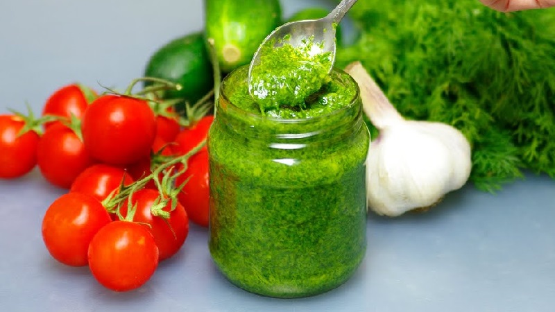 Recettes de sauce à l'aneth pour l'hiver: préparer une délicieuse vinaigrette de vos propres mains