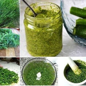 Recettes de sauce à l'aneth pour l'hiver: préparer une délicieuse vinaigrette de vos propres mains