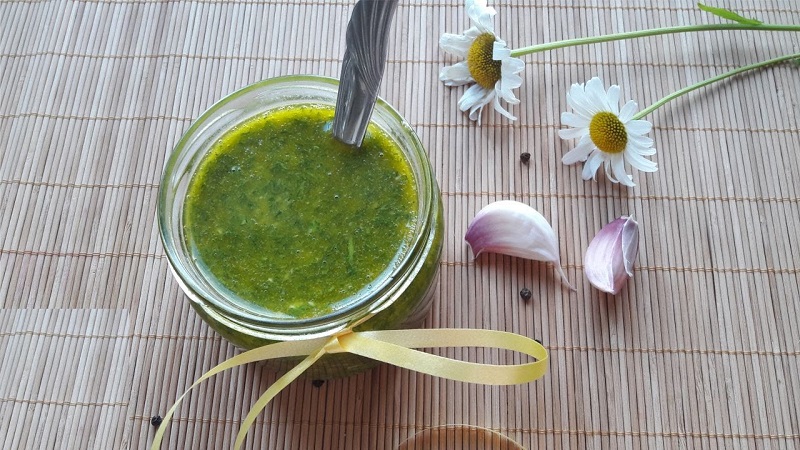 Recettes de sauce à l'aneth pour l'hiver: préparer une délicieuse vinaigrette de vos propres mains