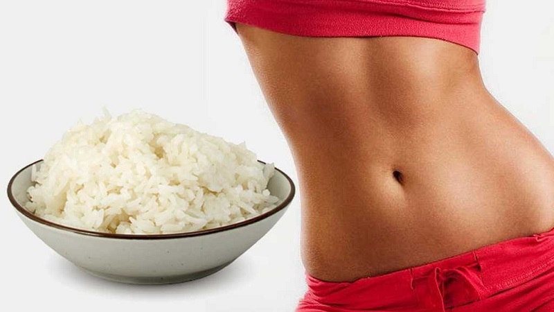 Perdre des kilos en trop facilement et sans grève de la faim avec le régime riz