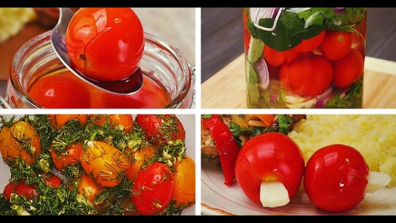 Comment rendre les tomates marinées savoureuses et simples: utilisez les meilleures recettes de femmes au foyer expérimentées