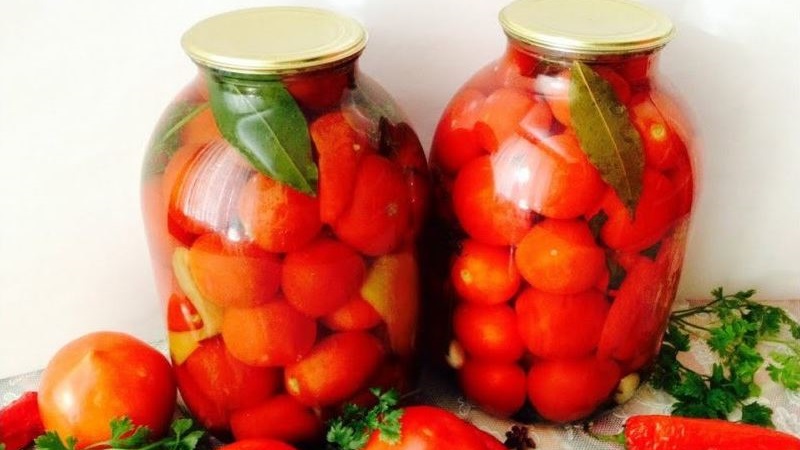 Tomates en conserve pour l'hiver: une sélection des meilleures recettes et des conseils utiles pour la préparation correcte des twists