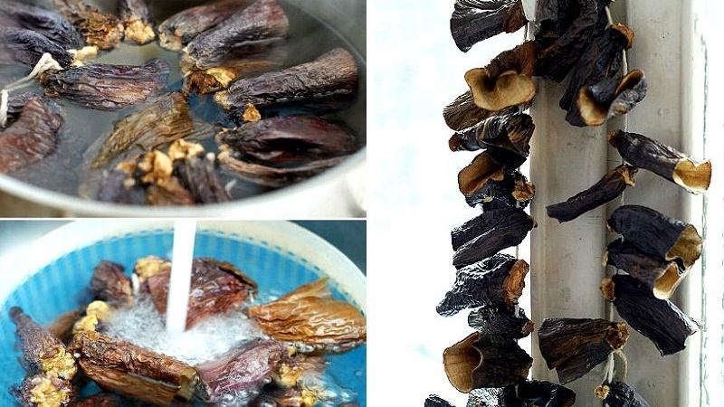 Comment sécher correctement les aubergines pour l'hiver à la maison: 3 meilleures façons