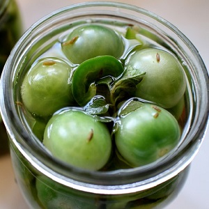 Recettes simples et délicieuses pour les tomates vertes marinées: comment les cuire et les rouler correctement pour l'hiver