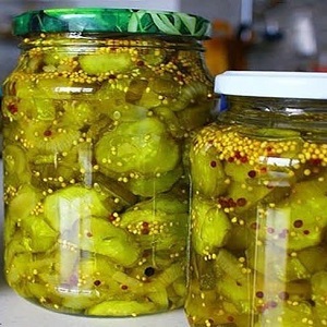 Comment préparer de délicieux cornichons à la moutarde pour l'hiver