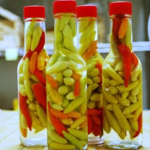 Top 10 des meilleures recettes pour le poivre mariné Ogonyok pour l'hiver