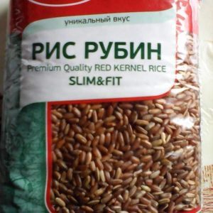 Teneur en calories et propriétés utiles du riz Rubin