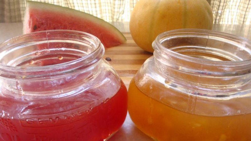 Comment faire une simple et délicieuse confiture de pastèque et melon