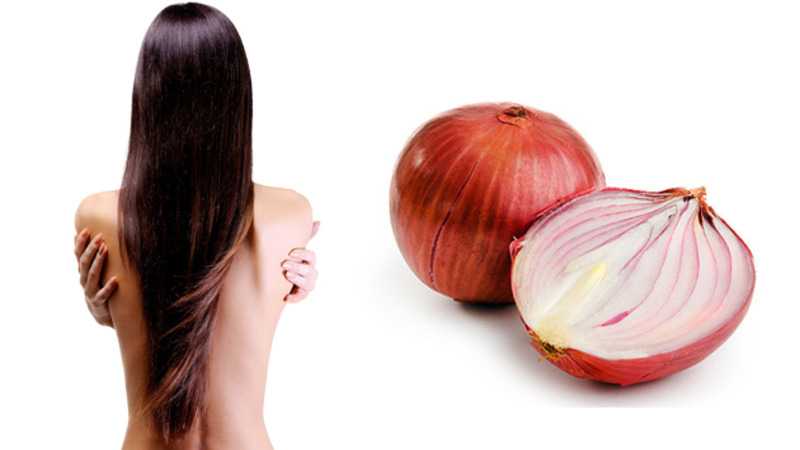 Masques capillaires à l'oignon pour le traitement de la perte de cheveux