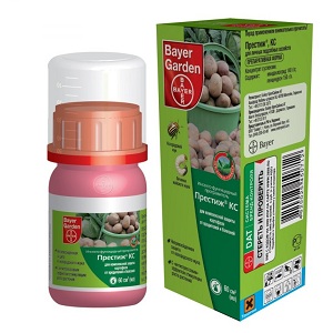 Méthode d'utilisation du médicament Prestige pour la transformation des pommes de terre et commentaires à ce sujet