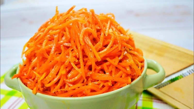 Nous préparons de délicieuses carottes coréennes pour l'hiver sans stérilisation dans des bocaux