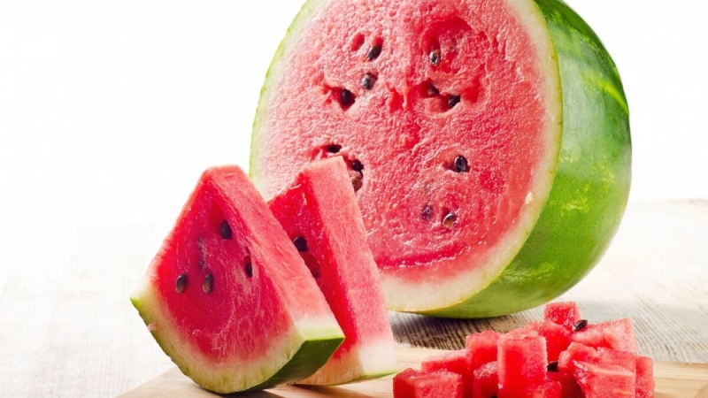 On garde la pastèque jusqu'au nouvel an à la maison