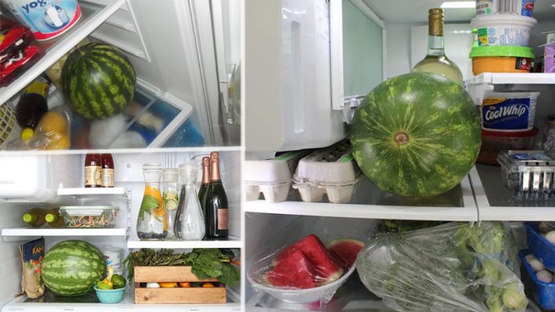 On garde la pastèque jusqu'au nouvel an à la maison