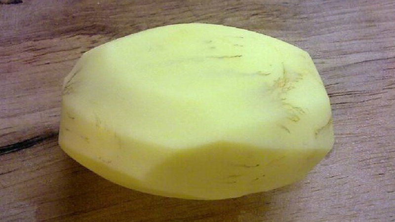 Que faire s'il y a des stries brunes à l'intérieur de la pomme de terre