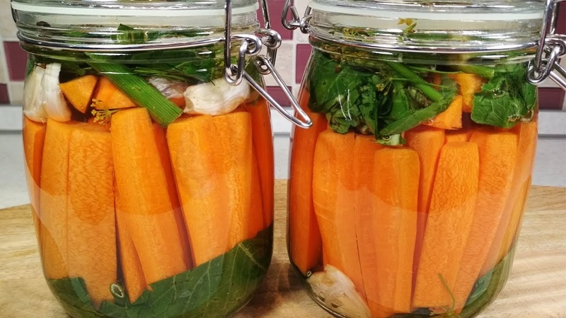 Recettes étape par étape: comment saler les carottes pour l'hiver