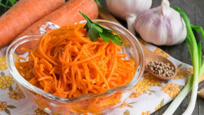 Quelle est la teneur en calories des carottes en coréen et est-il possible de la manger en perdant du poids