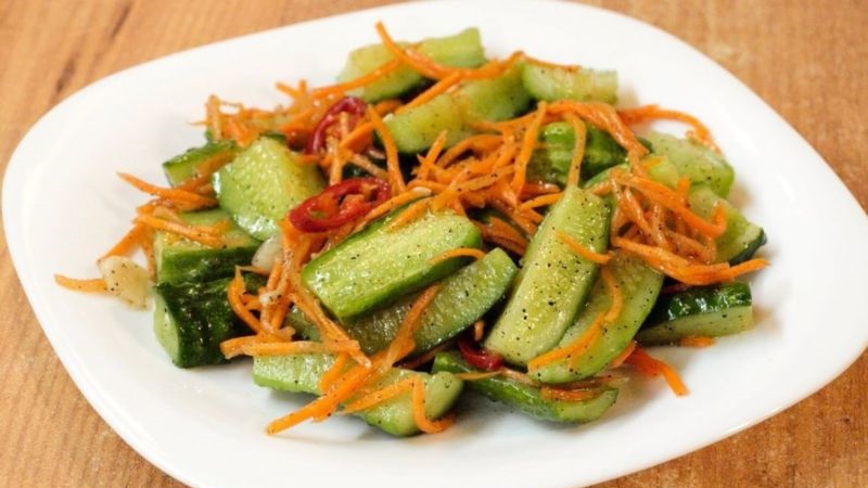 Caractéristiques du marinage de gros concombres