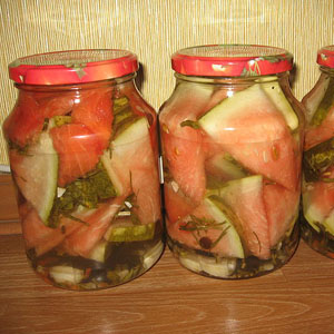 Recettes pour conserver les pastèques à la moutarde pour l'hiver