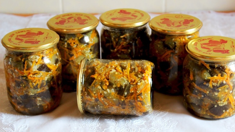 De délicieuses recettes d'aubergines sans stérilisation