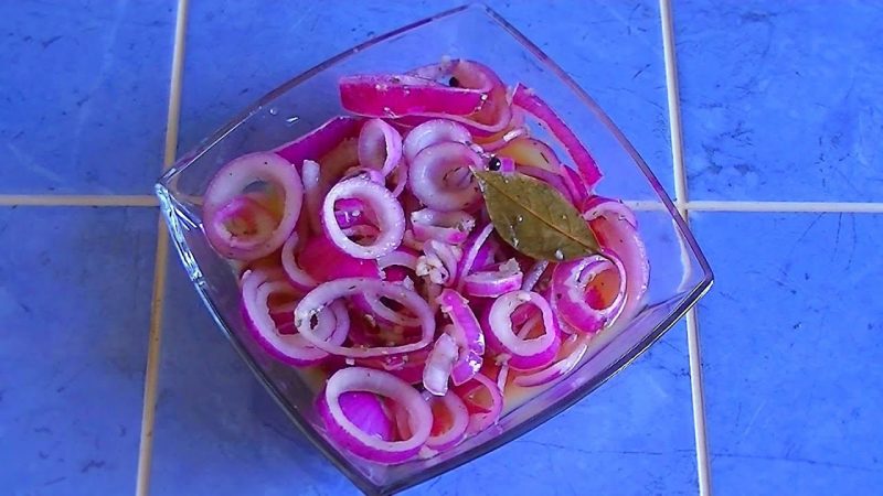 Meilleures recettes: Comment mariner des oignons rouges