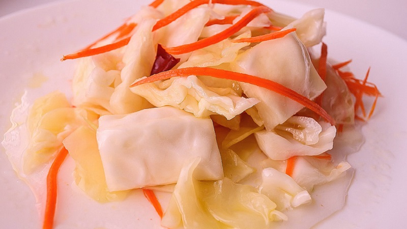 Incroyable chou aigre-doux mariné: recettes étape par étape