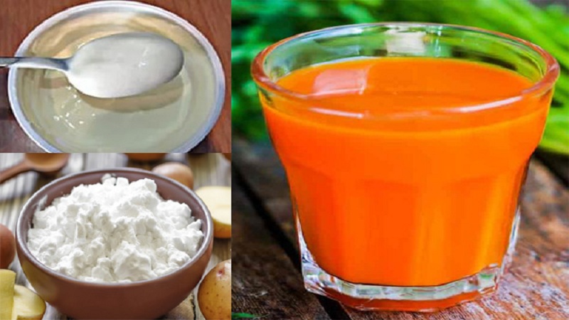 Combien d'amidon contient les carottes