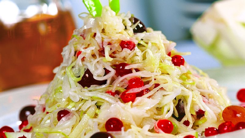 Comment faire cuire la choucroute avec des airelles rouges