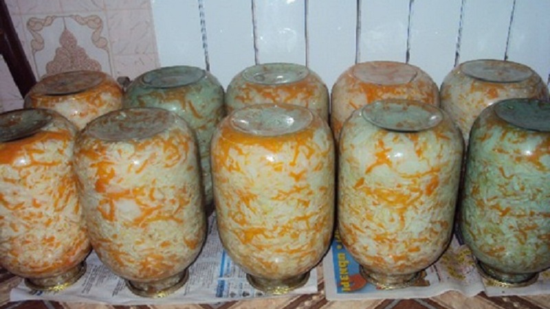 Comment préparer le chou à l'aspirine pour l'hiver dans un pot de 3 litres savoureux et simple