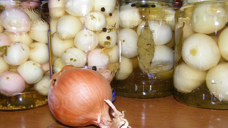 Les meilleures recettes d'oignons marinés pour l'hiver à la maison