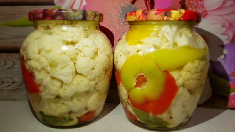 Une sélection des recettes les plus délicieuses de salade de chou-fleur pour l'hiver en conserve - à consommer instantanément