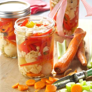 Recettes de délicieux chou-fleur mariné croustillant pour l'hiver