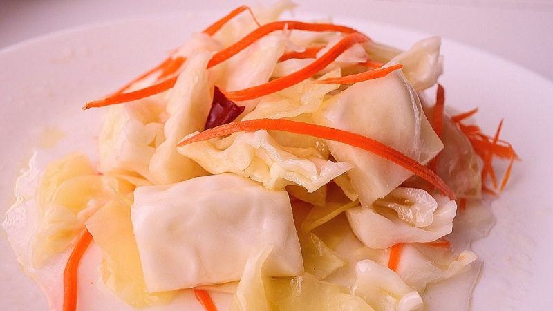 Recettes instantanées de chou mariné