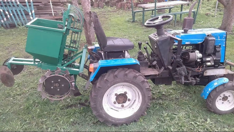 Comment faire un planteur de pommes de terre pour un mini tracteur de vos propres mains
