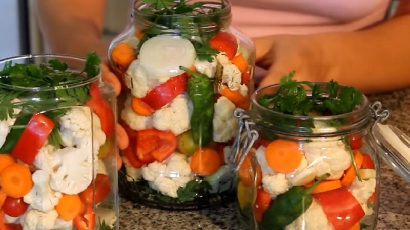 Chou-fleur pour l'hiver - vous vous lècherez les doigts (recettes de marinage et de salage)