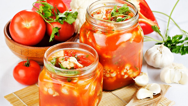 Chou-fleur pour l'hiver: recettes simples pour préparer de délicieux blancs sans stérilisation