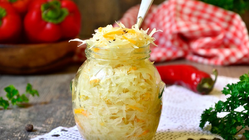 Comment faire mariner le chou sans huile végétale