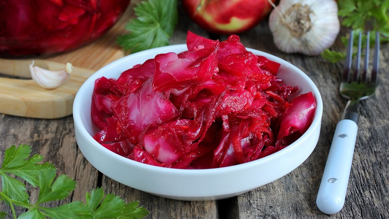 Recettes instantanées de chou rouge