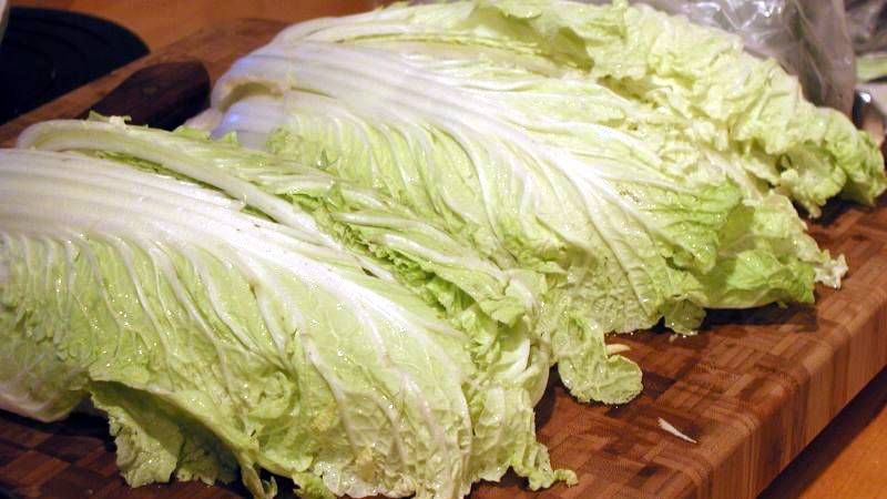 Combien de calories contient le chou chinois et comment il est utile