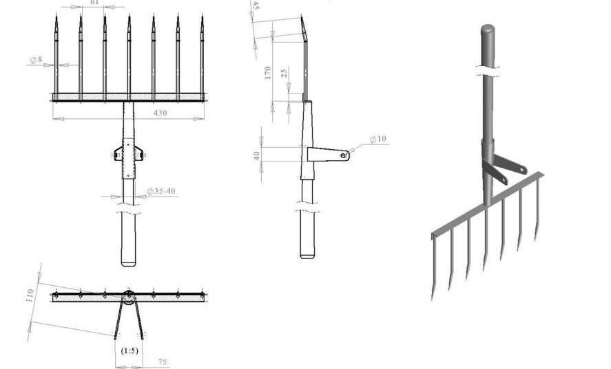 Comment faire une pelle pour creuser des pommes de terre de vos propres mains